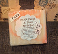 Peach Peony & Pearl Bath Bar