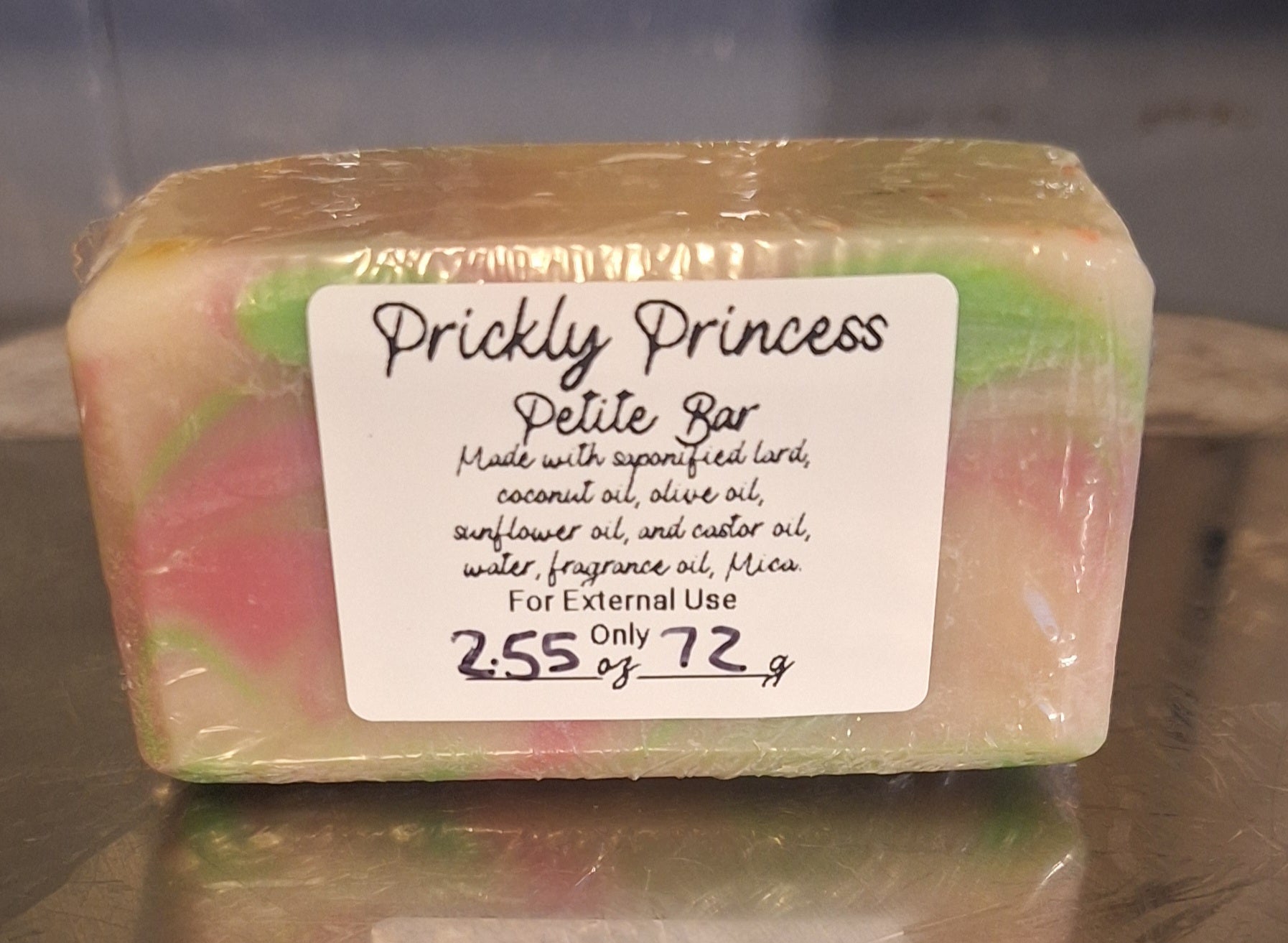 🌵👑 Prickly Princess – Artisan Soap Full Bar
